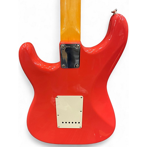 Used Fender american vintage II STRATOCASTER Fiesta Red Solid Body Electric Guitar
