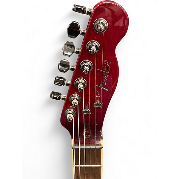 Used Fender Special Edition Custom Telecaster FMT HH Red Solid Body Electric Guitar