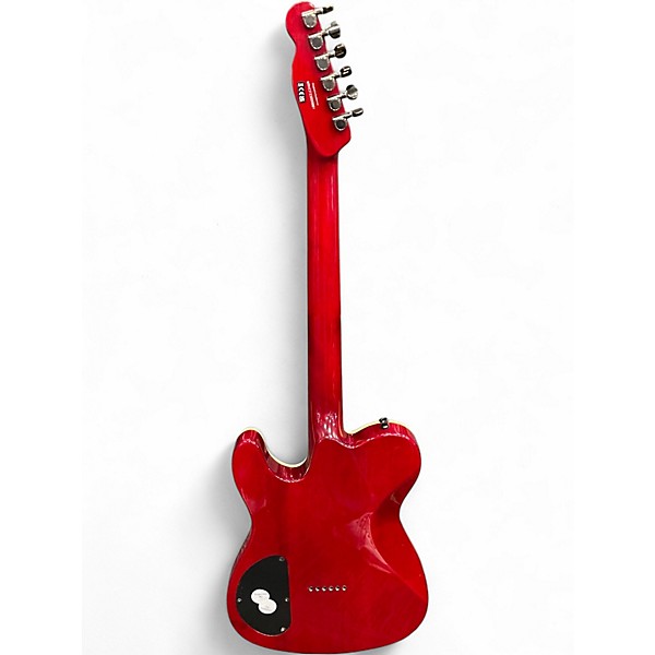 Used Fender Special Edition Custom Telecaster FMT HH Red Solid Body Electric Guitar