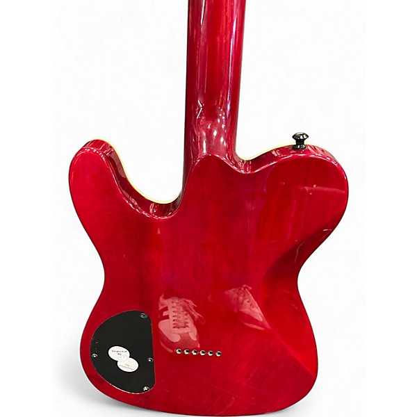Used Fender Special Edition Custom Telecaster FMT HH Red Solid Body Electric Guitar