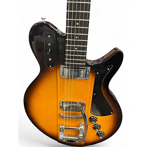 Used Eastman HENRY JAMES Sunburst Solid Body Electric Guitar