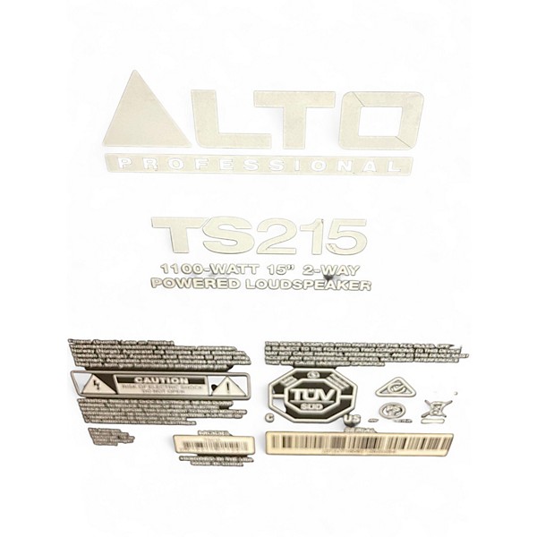 Used Alto TS215 Powered Speaker