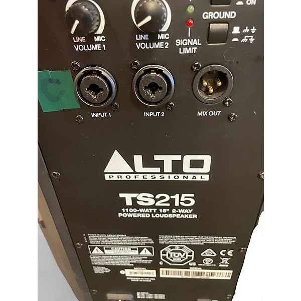 Used Alto TS215 Powered Speaker