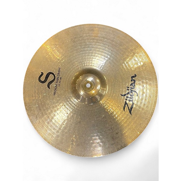 Used Zildjian 18in S Family Medium Thin Crash Cymbal
