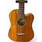 Used Fender VB-NAT Natural Acoustic Bass Guitar
