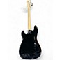 Used Squier Precision Bass Black Electric Bass Guitar