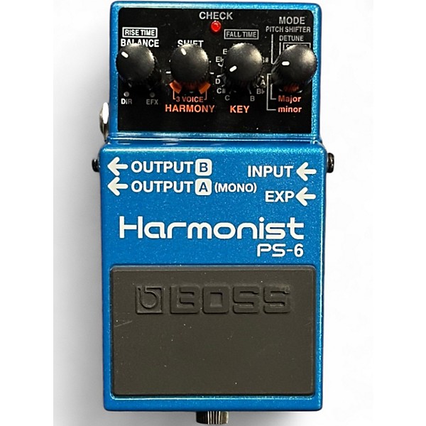 Used BOSS PS6 Harmonist Effect Pedal