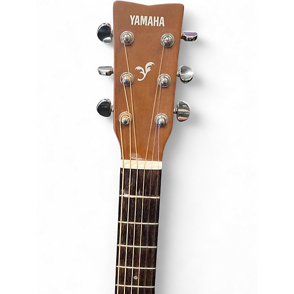 Used Yamaha FX325 Natural Acoustic Electric Guitar