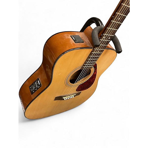 Used Yamaha FX325 Natural Acoustic Electric Guitar
