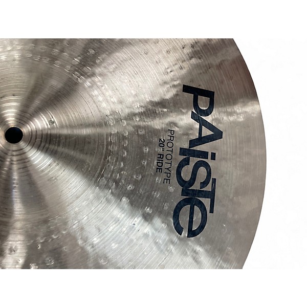 Used Paiste 20in Prototype Ride Cymbal