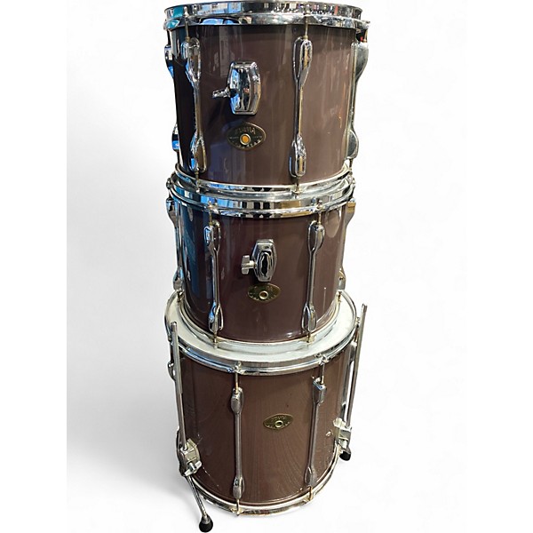 Used TAMA 4 Piece Rockstar Brown Drum Kit