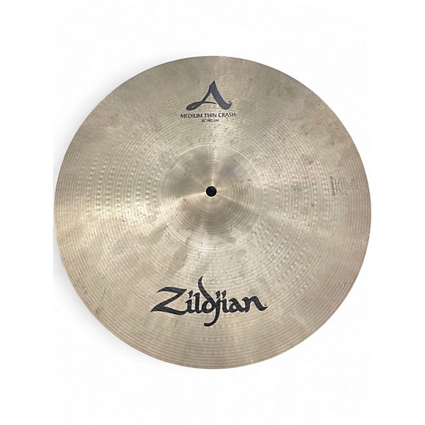 Used Zildjian 16in A Series Medium Thin Crash Cymbal