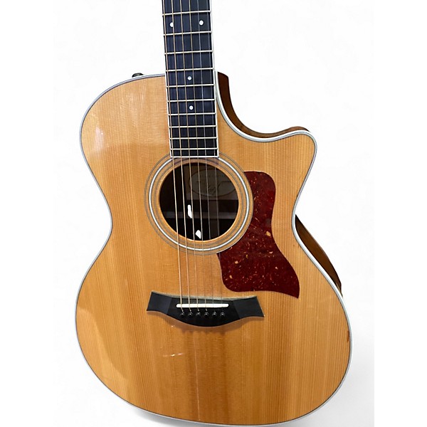 Used Taylor 414CE Natural Acoustic Electric Guitar