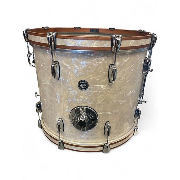 Used Gretsch Drums 4 Piece Renown Graphite Pearl Drum Kit