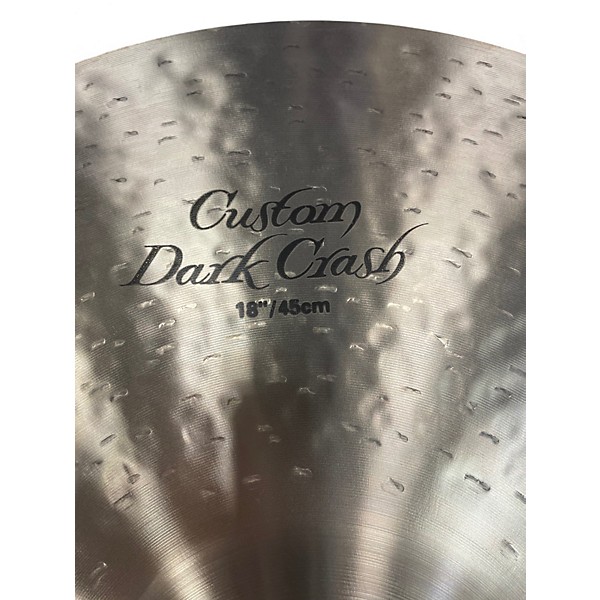 Used Zildjian 18in K Custom Dark Crash Cymbal