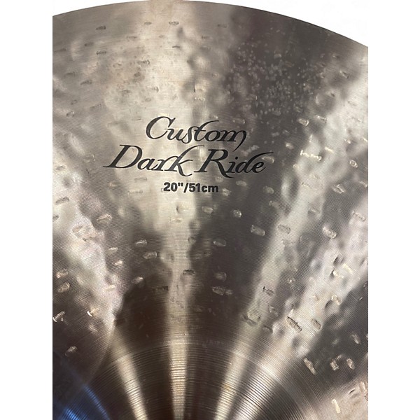 Used Zildjian 20in K Custom Dark Ride Cymbal