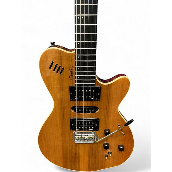 Used Godin XTSA HSH 13-Pin Natural Solid Body Electric Guitar