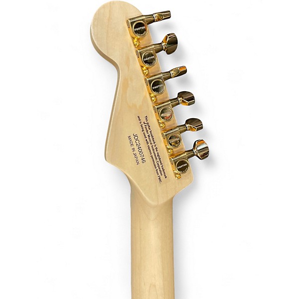 Used Charvel San Dimas Style 1 HSS Black and Gold Solid Body Electric Guitar