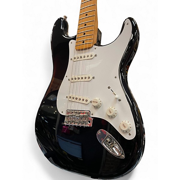 Used Fender Vintera II 50s Stratocaster Black Solid Body Electric Guitar
