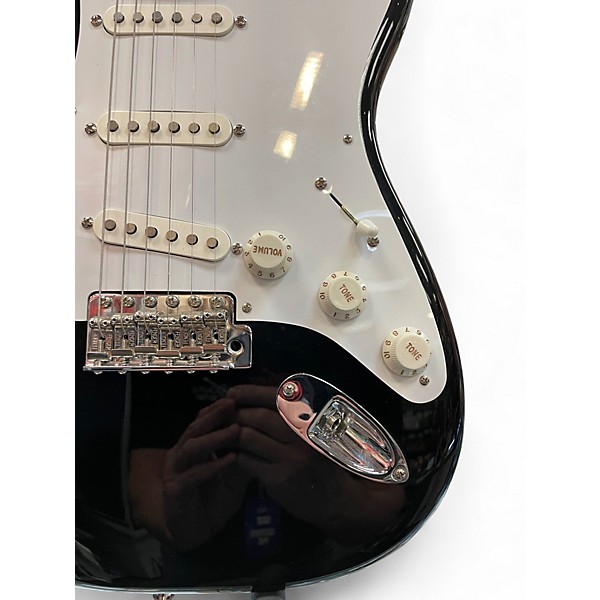 Used Fender Vintera II 50s Stratocaster Black Solid Body Electric Guitar