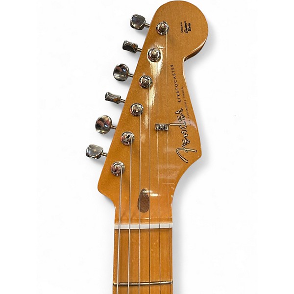 Used Fender Vintera II 50s Stratocaster Black Solid Body Electric Guitar