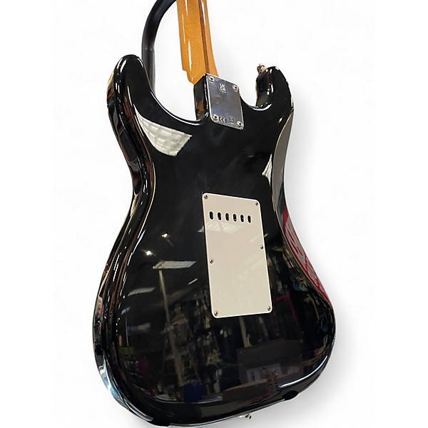 Used Fender Vintera II 50s Stratocaster Black Solid Body Electric Guitar