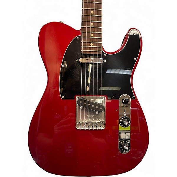 Used Fender Player Plus Telecaster Candy Apple Red Solid Body Electric Guitar