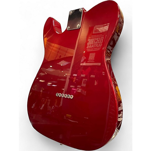 Used Fender Player Plus Telecaster Candy Apple Red Solid Body Electric Guitar