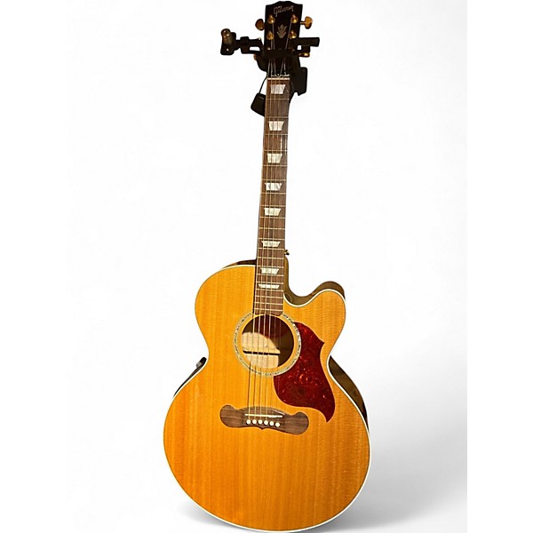 Used Gibson L4-A Natural Acoustic Electric Guitar