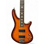 Used Schecter Guitar Research Omen Extreme 4 String Vintage Sunburst Electric Bass Guitar
