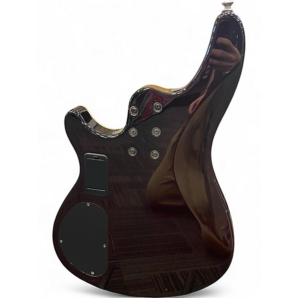 Used Schecter Guitar Research Omen Extreme 4 String Vintage Sunburst Electric Bass Guitar