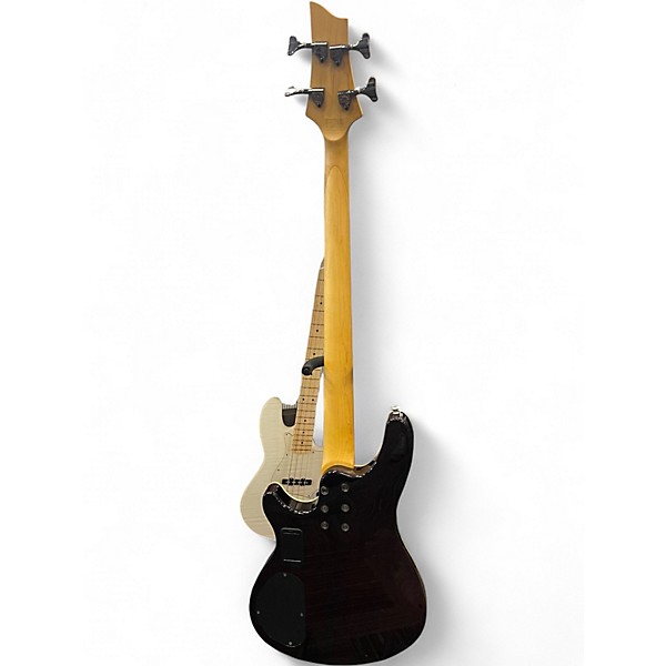 Used Schecter Guitar Research Omen Extreme 4 String Vintage Sunburst Electric Bass Guitar