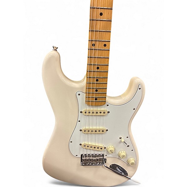 Used Fender JV Modified 60s Stratocaster  Olympic White Solid Body Electric Guitar