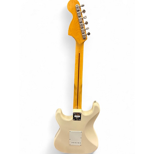Used Fender JV Modified 60s Stratocaster  Olympic White Solid Body Electric Guitar
