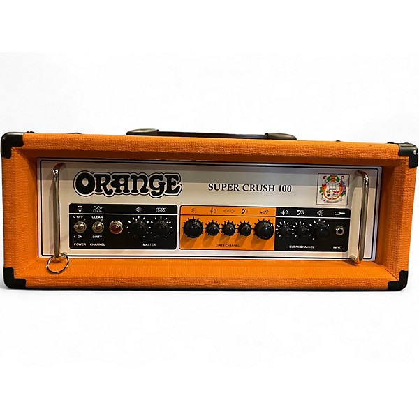Used Orange Amplifiers Super Crush 100H 100W Solid State Guitar Amp Head