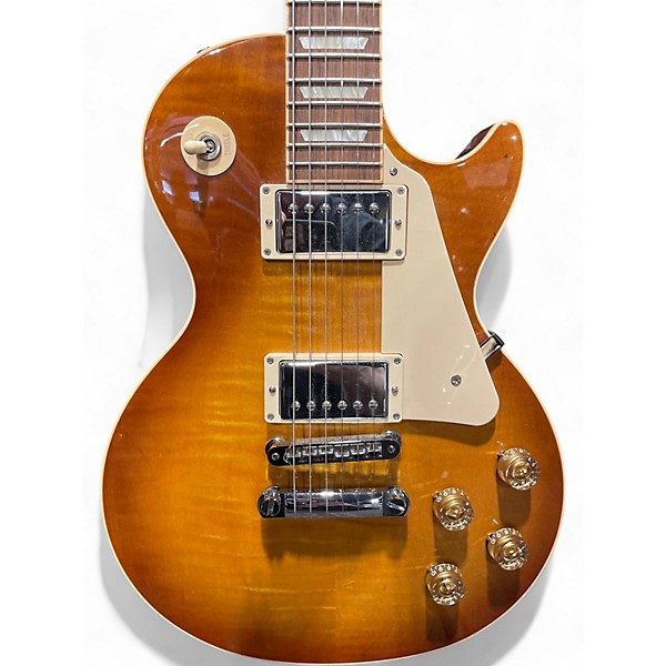 Used Gibson Les Paul Traditional Honey Burst Solid Body Electric Guitar