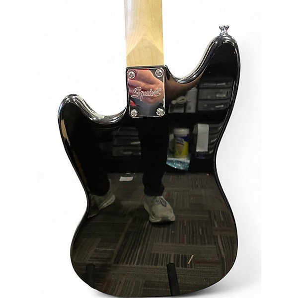 Used Squier SONIC MUSTANG HH BLACK Solid Body Electric Guitar