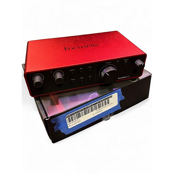 Used Focusrite Scarlett 2i2 Audio Interface