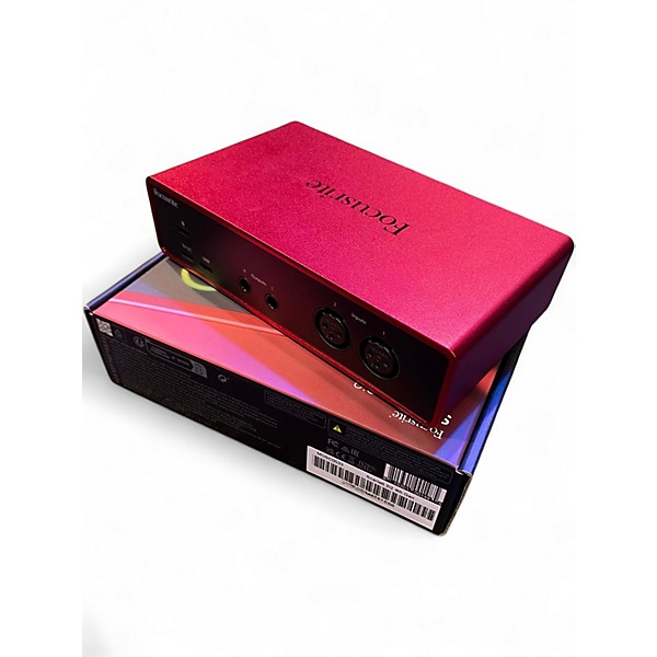 Used Focusrite Scarlett 2i2 Audio Interface