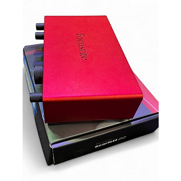 Used Focusrite Scarlett 2i2 Audio Interface