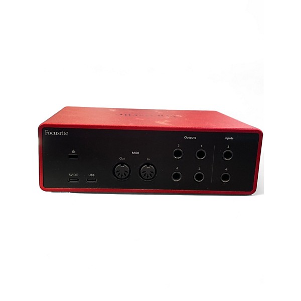 Used Focusrite Scarlett 4i4 Gen 4 Audio Interface