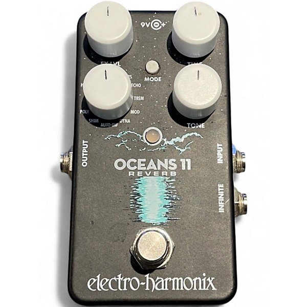 Used Electro-Harmonix Oceans 11 Reverb Effect Pedal