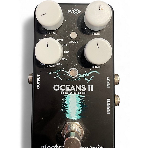 Used Electro-Harmonix Oceans 11 Reverb Effect Pedal