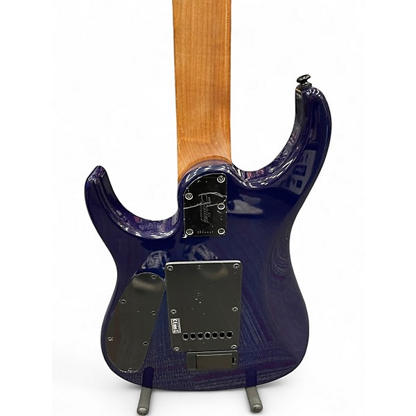 Used Sterling by Music Man John Petrucci JP157D 7 String Cerulean Paradise Solid Body Electric Guitar