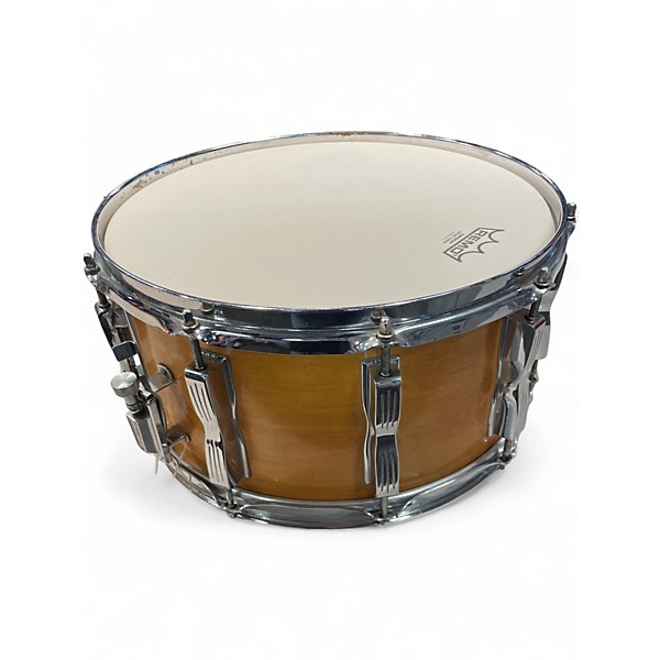 Vintage 1980 Ludwig 7.5in Classic Maple snare Natural Drum