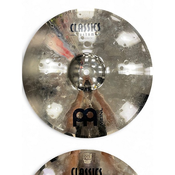 Used MEINL 14in Classics Custom Medium Hi Hat Pair Cymbal