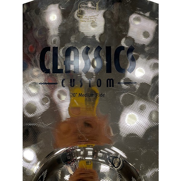 Used MEINL 20in Classics Custom Medium Ride Cymbal