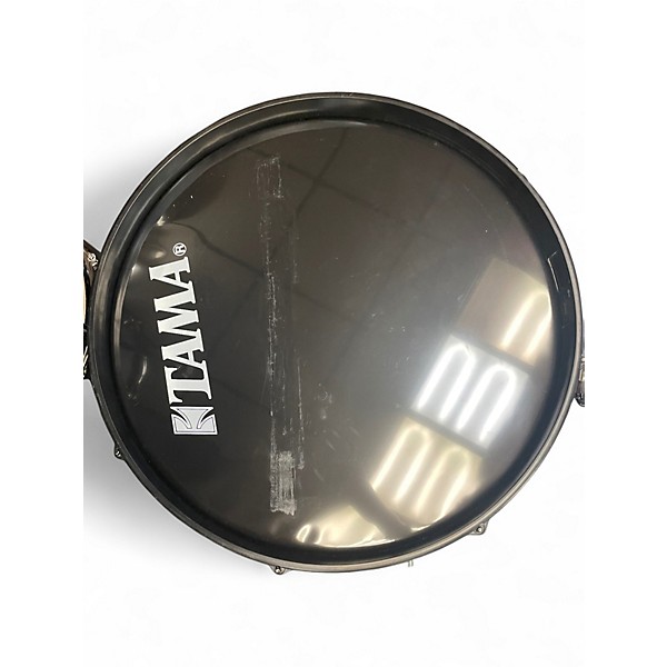 Used TAMA 4 Piece Imperialstar Satin Black Drum Kit