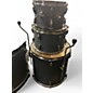 Used TAMA 4 Piece Imperialstar Satin Black Drum Kit