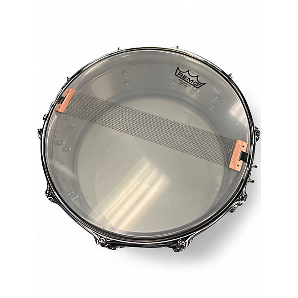 Used DW 6X14 Design Series Snare Nichel over brass Drum